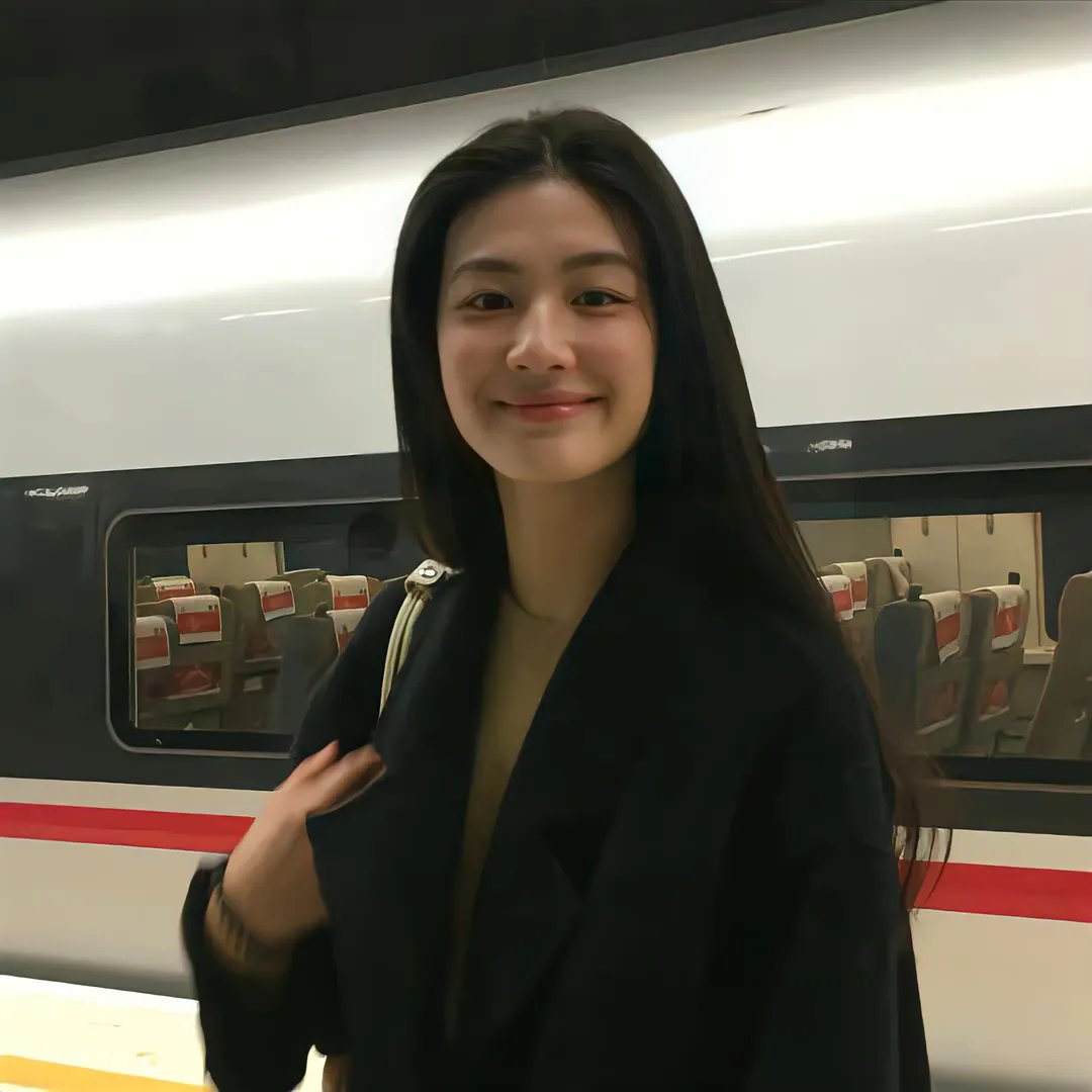 那女孩真帅